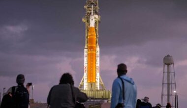 Artemis II mission launching from Florida's Space Coast