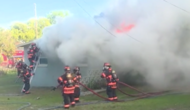 2 killed after car crashes into home and sparks fire, officials say