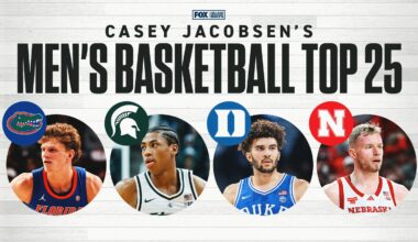 Men's College Basketball Rankings: Florida among Top 5; MSU, Nebraska Jump