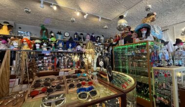 Artpool Gallery Boutique and Record Store in St. Petersburg is full of funky and unique items. (Spectrum News/Tyler O'Neill)