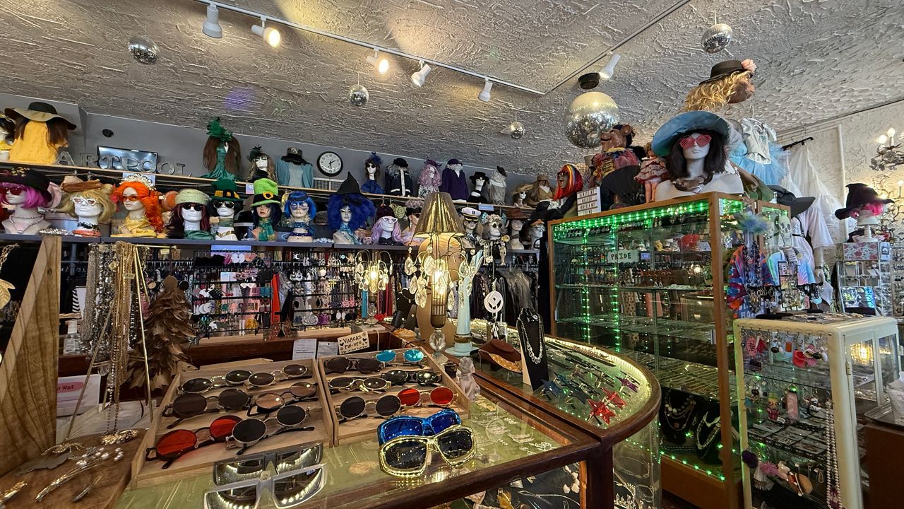Artpool Gallery Boutique and Record Store in St. Petersburg is full of funky and unique items. (Spectrum News/Tyler O'Neill)