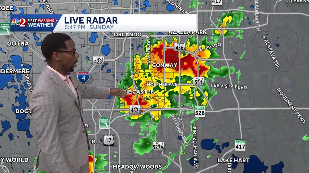 Sea Breeze Collisions Spark Storms and Showers in Central Florida