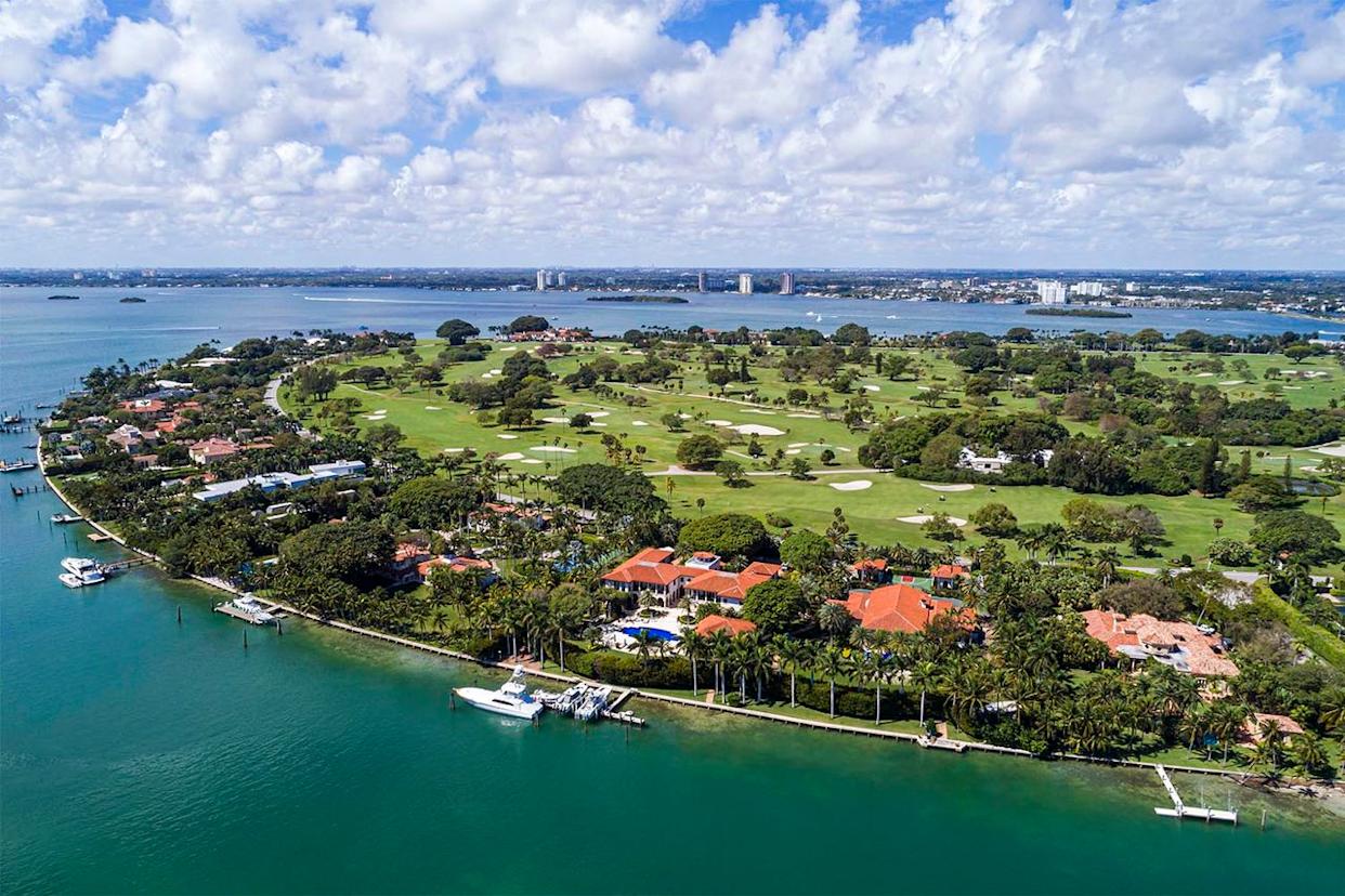 Indian Creek Island, nicknamed the