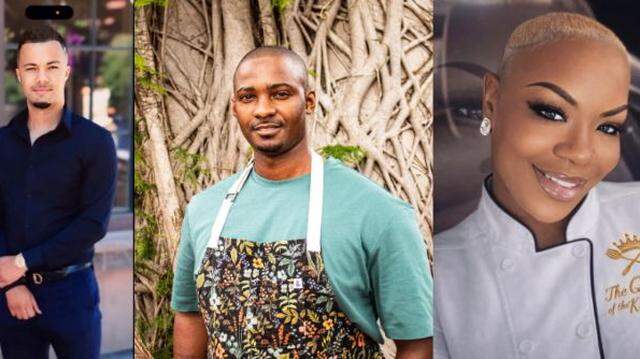 David Sifflet (left), Akino West (center), and Jeanette McKay Wimbley are competing to have a restaurant in People’s Bar-B-Q in Overtown. The trio will participate in the People’s Choice Barbecue Cookoff. David Sifflet (left), Akino West (center), and Jeanette McKay Wimbley are competing to have a restaurant in People’s Bar-B-Q in Overtown. The trio will participate in the People’s Choice Barbecue Cookoff.