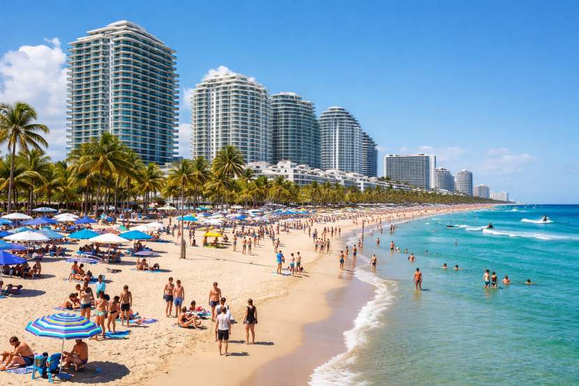 Luxury Condos Boom In Fort Lauderdale As Spring Breakers Arrive