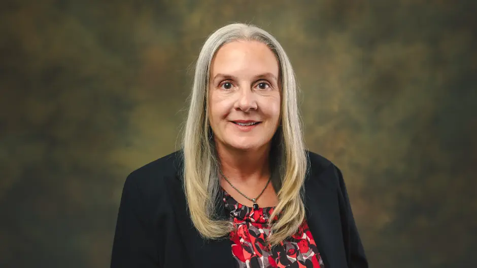 Beatriz Valdes, associate professor of clinical at the School of Nursing and Health Studies, was recognized for her innovative teaching methods by the Faculty Senate with this year’s Outstanding Teaching Award.