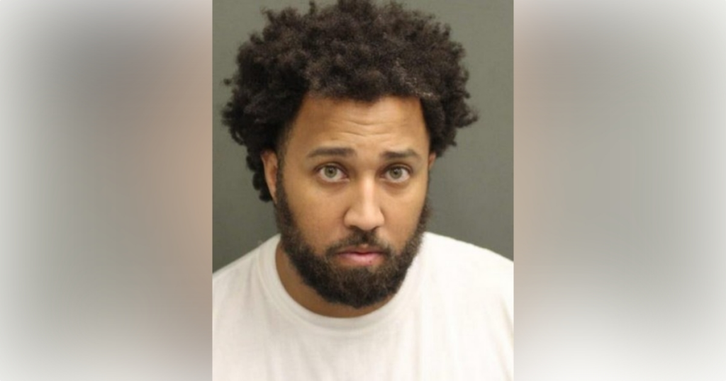 Eddie Rhodes III (Orange County Jail booking photo)