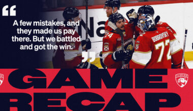 RECAP: Panthers 5, Kraken 4 (SO)