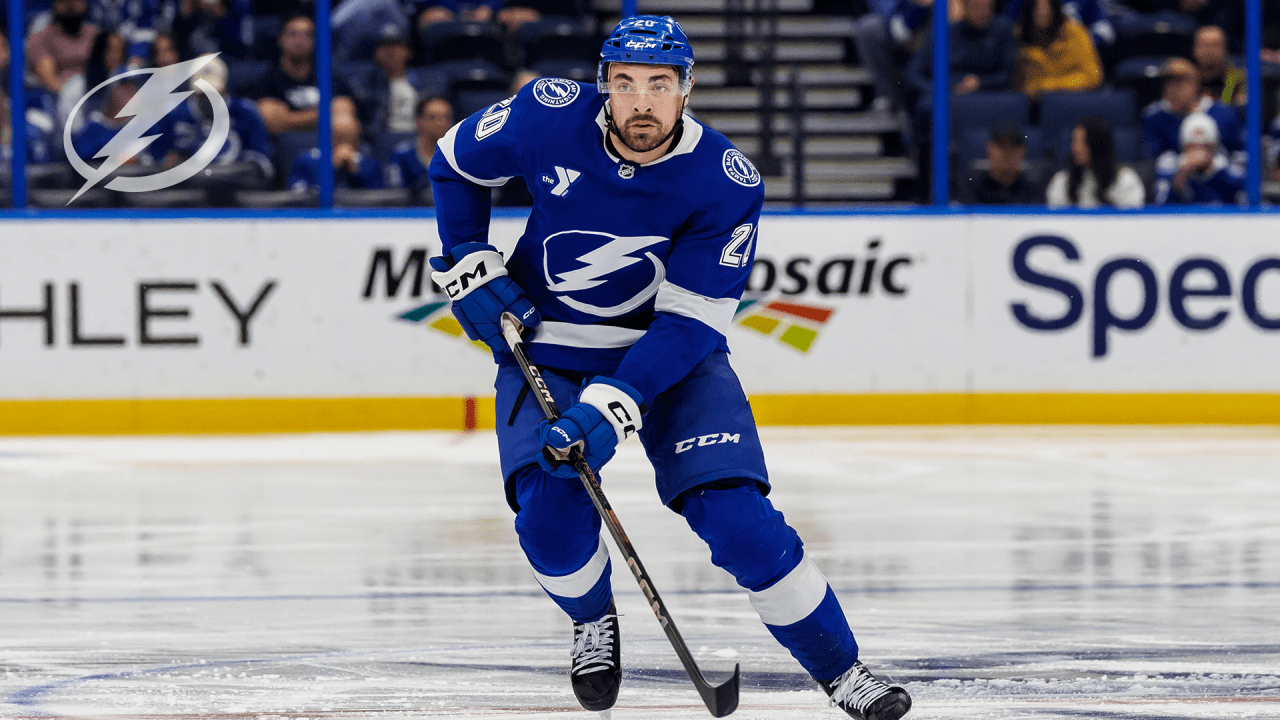 Lightning ‘excited’ for return of forward Nick Paul Saturday