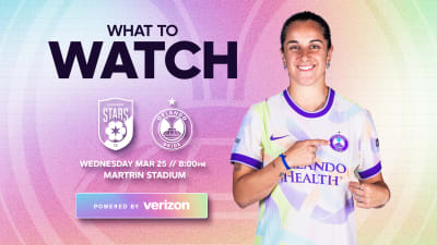 What to watch for, powered by Verizon, as the Orlando Pride travel to Evanston to take on the Chicago Stars