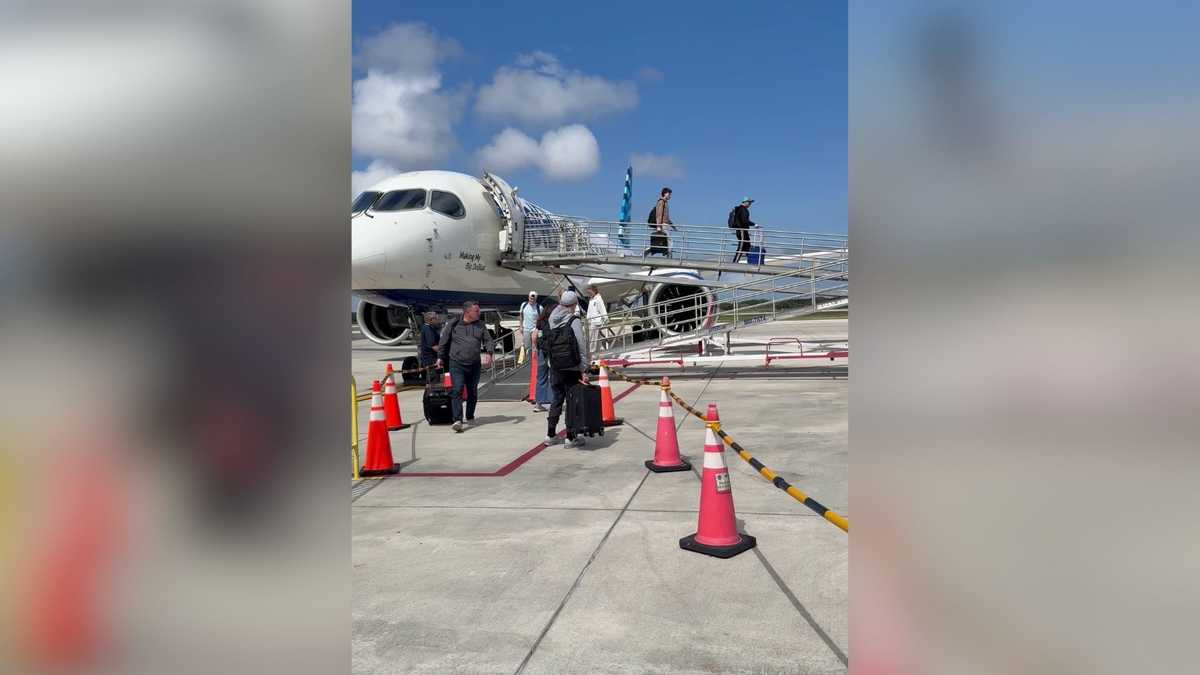 Reported bomb threat on JetBlue flight from Boston to Florida prompts large emergency response