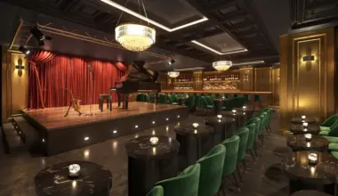 Illustration of the inside of the planned Breezy Jazz House