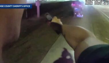 Bodycam shows deputy shoot suspected shoplifter near Orlando Walmart