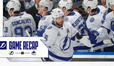 Recap: Lightning 6, Canucks 2
