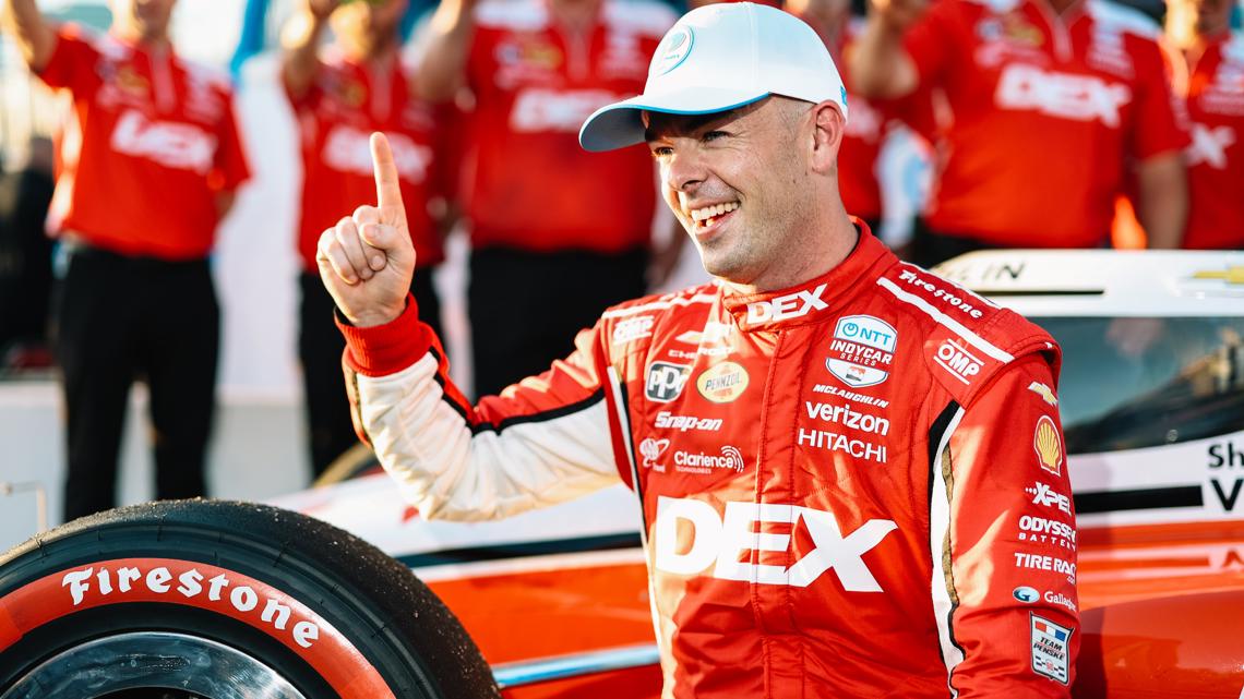 McLaughlin earns pole for IndyCar opener in St. Petersburg as Grosjean, rookie teammate Hauger make 'Fast Six'