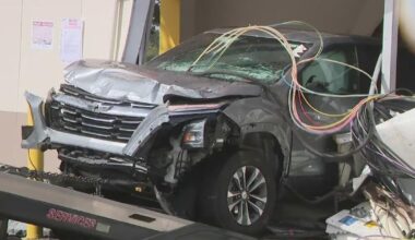 SUV slams into Miami gas station car wash after driver suffers possible medical emergency, police say