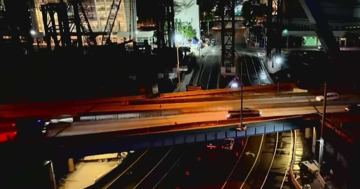 Miami construction worker killed after 20-foot fall from overpass, Florida Highway Patrol says