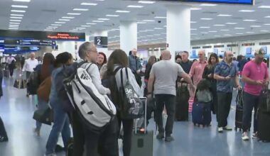 ICE agents spotted at MIA as long lines snake through airport amid partial government shutdown