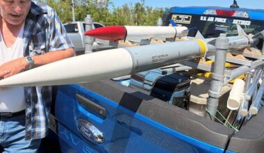Florida man with missiles mounted on truck pulled over after calls from concerned drivers