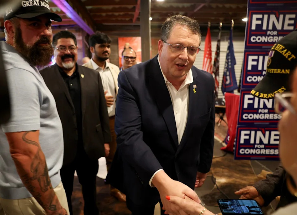 Chrisanna Abad's lawsuit over Islamophobic comments she was allegedly subjected to at work, comes amid numerous anti-Islam comments made by right-wing politicians such as Rep. Randy Fine, a Florida Republican, who recently said he preferred dogs to Muslims (Getty Images)