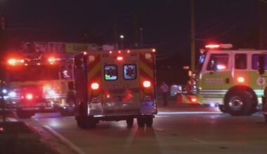 Woman killed, at least 9 others injured after 3-vehicle crash in southwest Miami-Dade, officials say