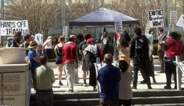 Jacksonville activists rally against US-Israeli military actions in Iran