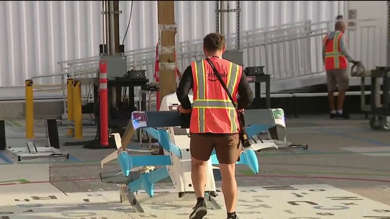 Amazon drone delivery service in Bay Area