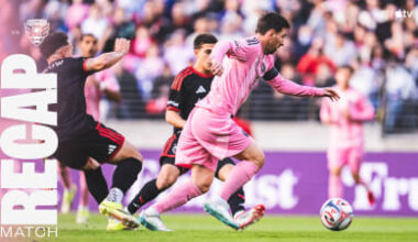 MATCH RECAP: Inter Miami CF Defeats D.C. United 1-2 On the Road