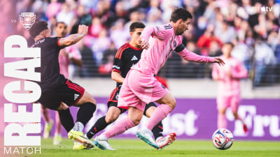 MATCH RECAP: Inter Miami CF Defeats D.C. United 1-2 On the Road