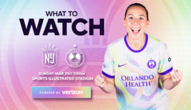 What to watch for, powered by Verizon, as the Orlando Pride head to New Jersey to face Gotham FC