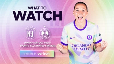 What to watch for, powered by Verizon, as the Orlando Pride head to New Jersey to face Gotham FC
