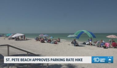 St. Pete Beach votes to raise parking fees