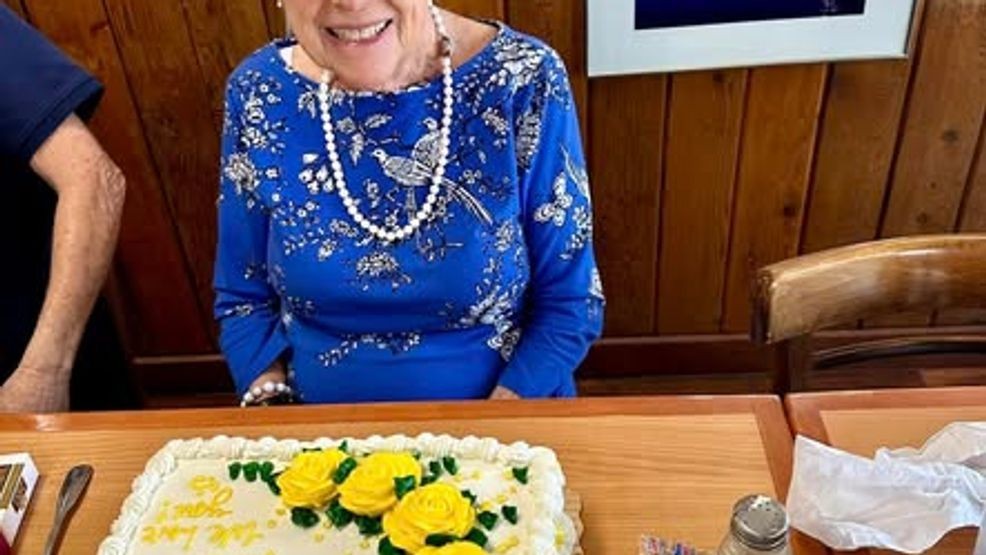 95-year-old Lake Worth woman honored with Girl Scouts Lifetime Service Award. (Girl Scouts of Southeast Florida){ }{p}{/p}