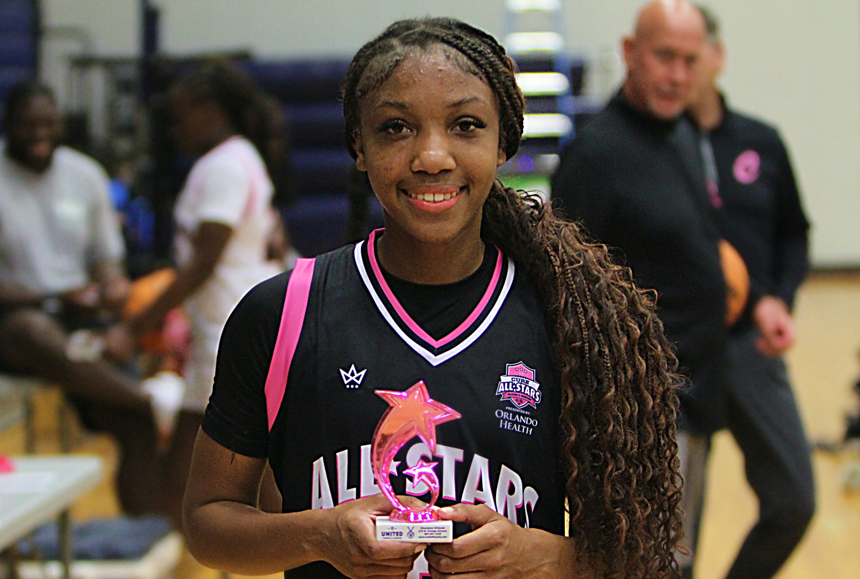 Girls MVP Dakara Merthie of Ocoee at the Orlando Health...