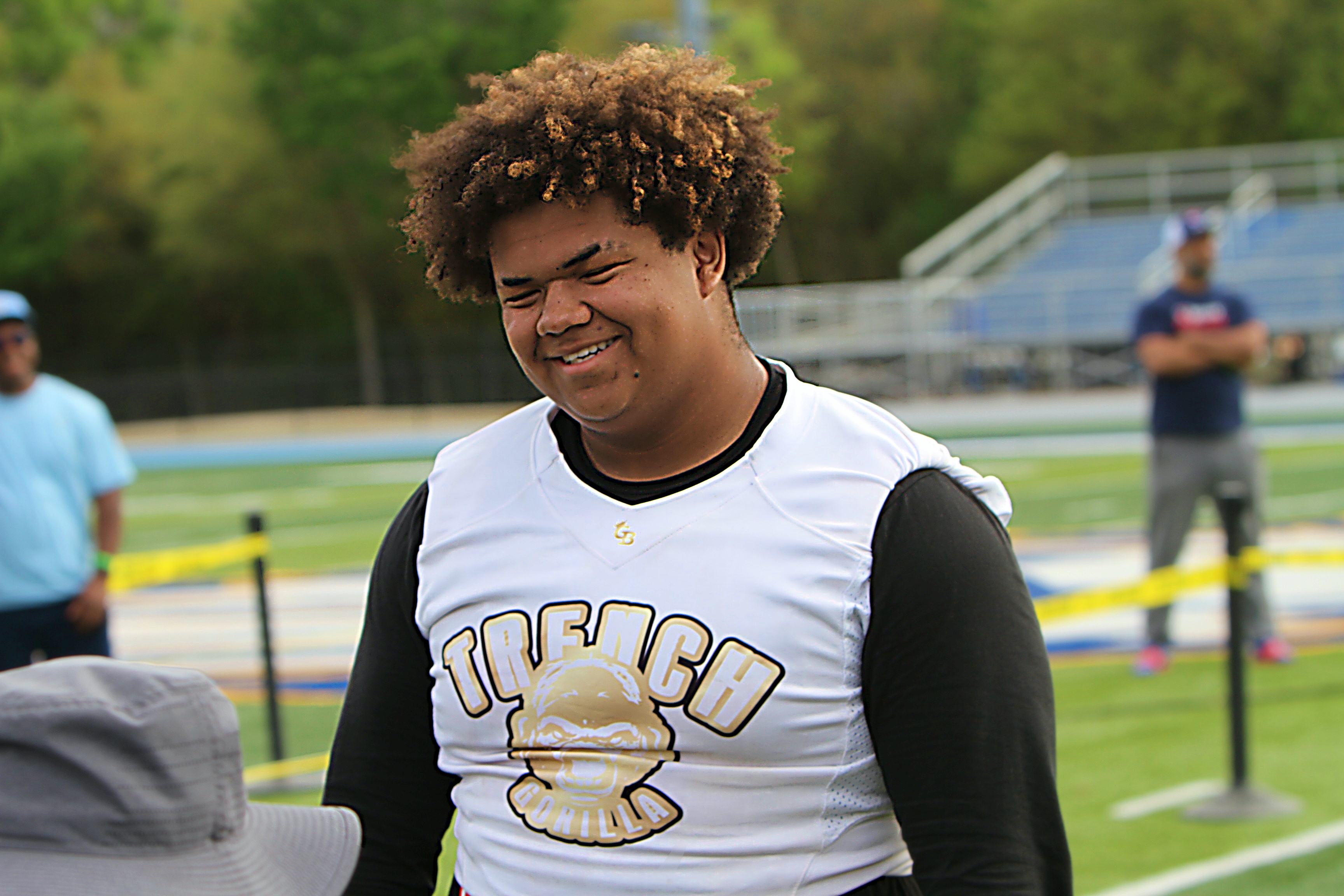 Lake Nona 2027 defensive tackle Darren White Jackson at the...