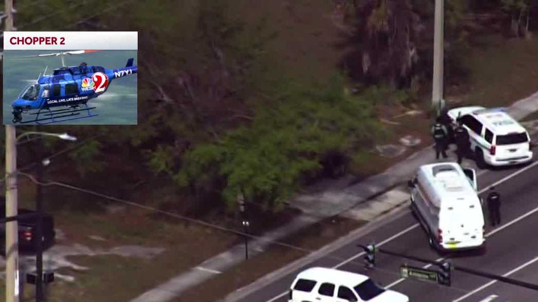 Heavy law enforcement presence spotted outside Orlando home