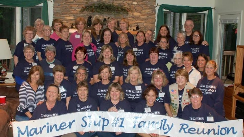 95-year-old Lake Worth woman honored with Girl Scouts Lifetime Service Award. (Girl Scouts of Southeast Florida){ }{p}{/p}