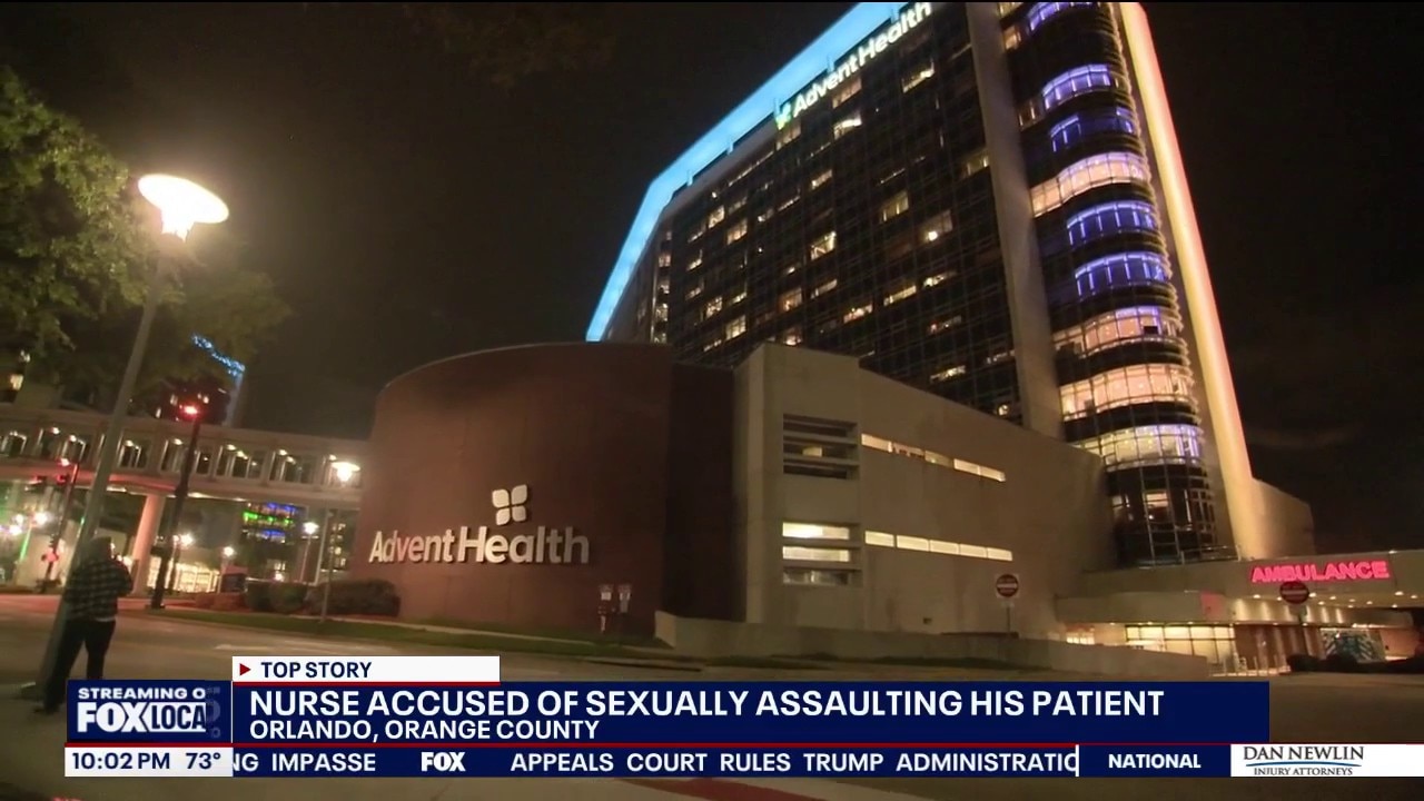 Nurse arrested for alleged sexual assault of patient at AdventHealth