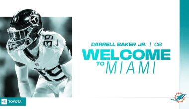 Dolphins sign Baker Jr.