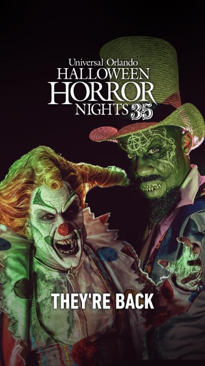 Jack The Clown and Dr. Oddfellow Return for HHN 2026
