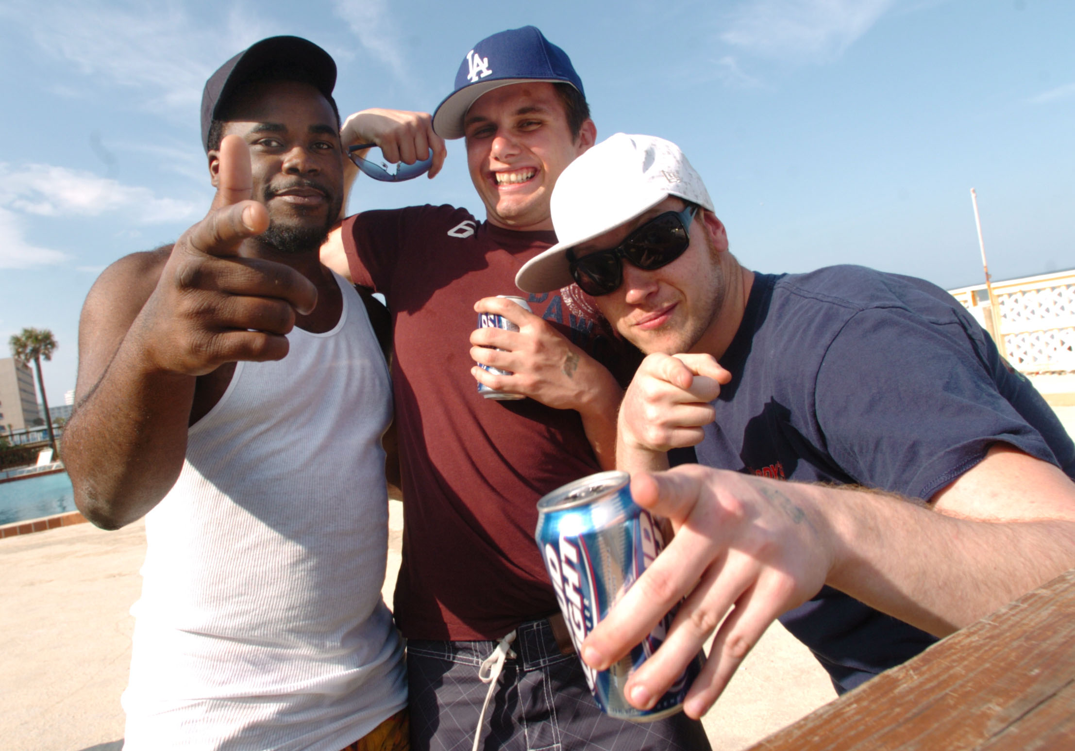 Michael Palmer, 22, Rob Ksiazkiewicz, 22 and Dimitri Tournas, 21,...
