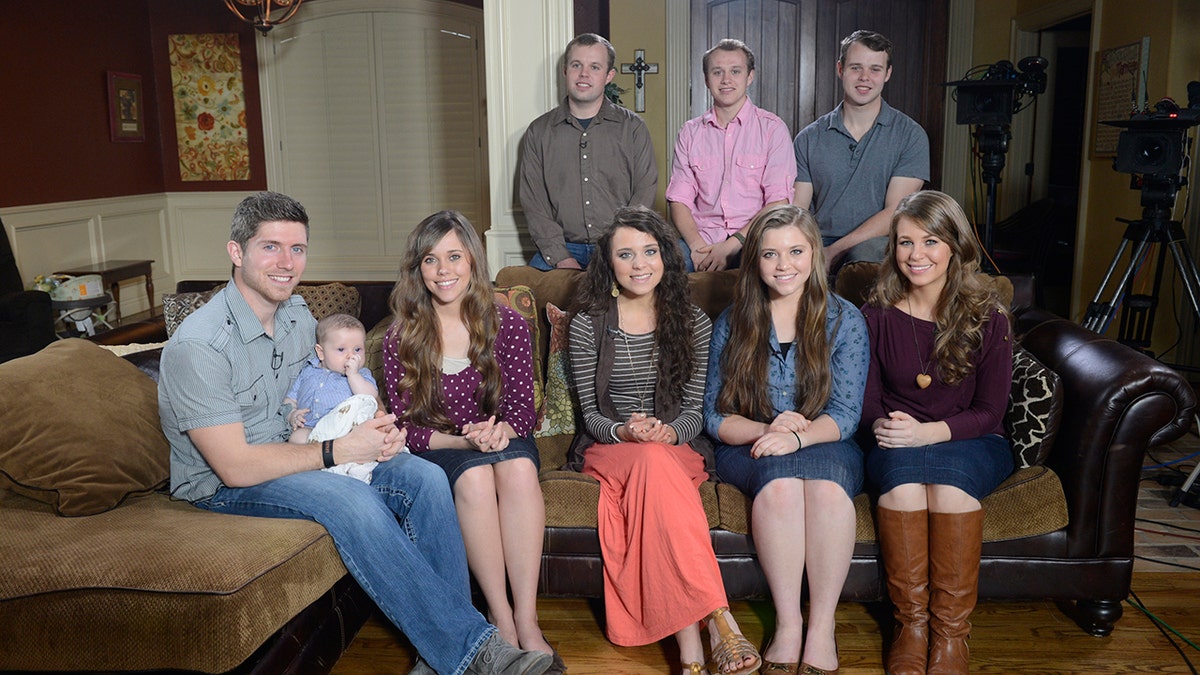 Joseph Duggar with his siblings in 2016