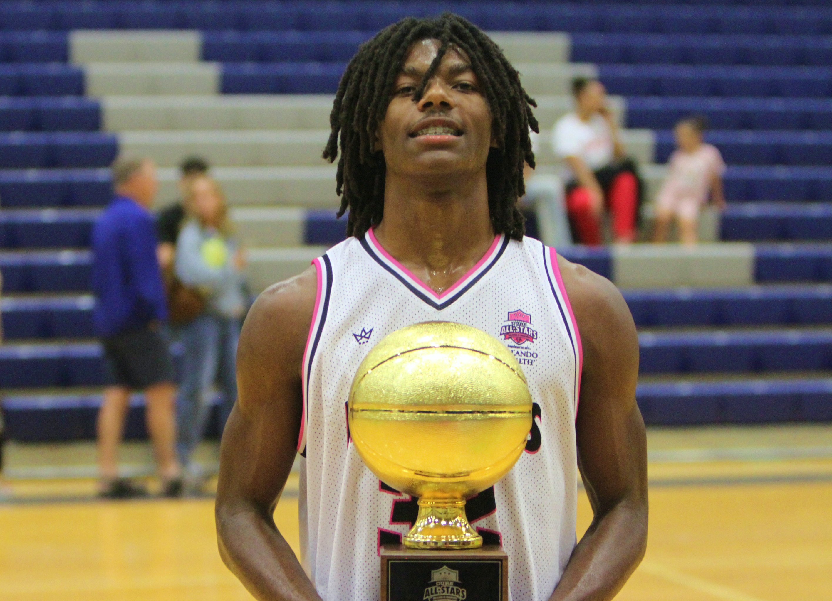 Boys MVP Dylan Foster of Edgewater at the Orlando Health...