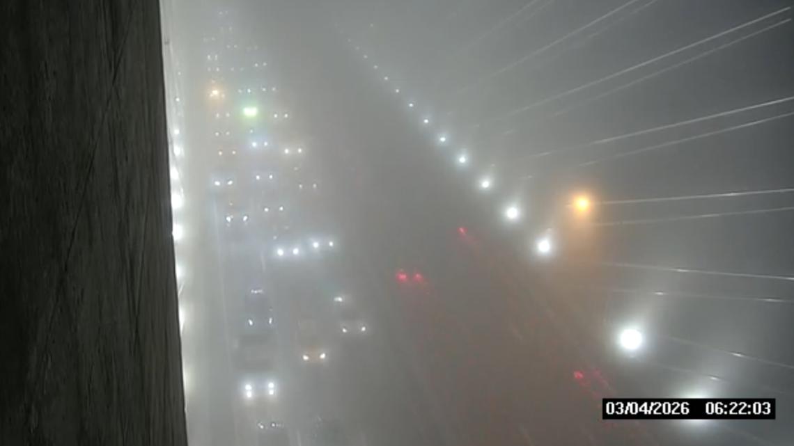 Traffic Alert: Crash closes 2 northbound lanes on Dames Point Bridge