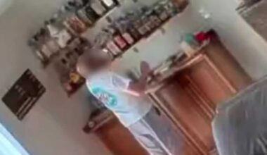 Man caught on camera drinking homeowner's alcohol during Florida house tour
