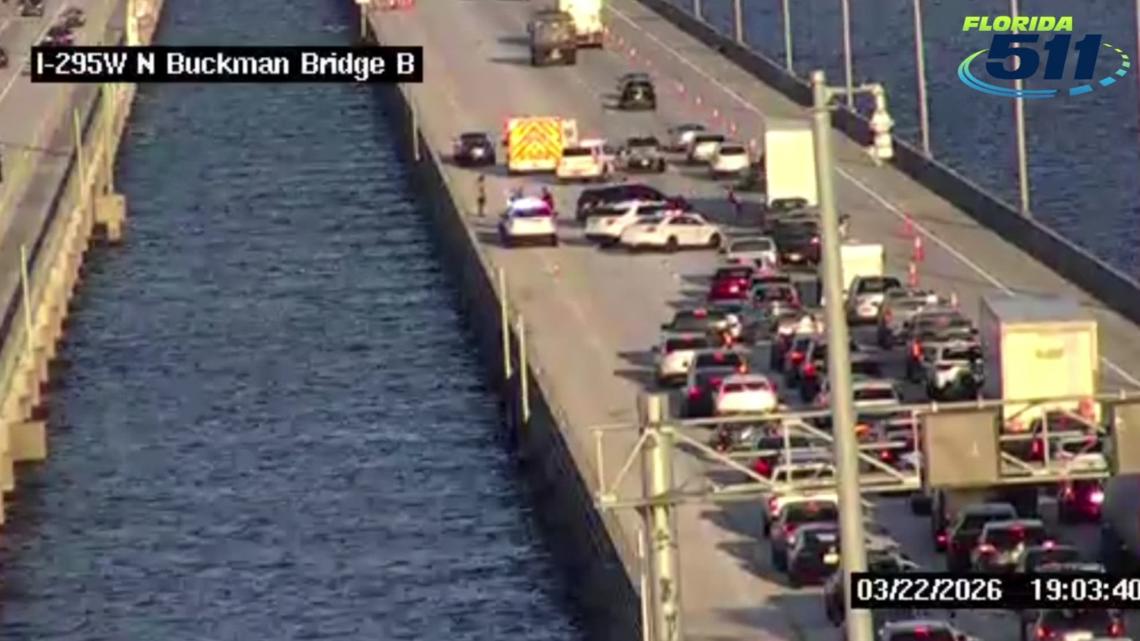 Buckman Bridge crash results in death: FHP