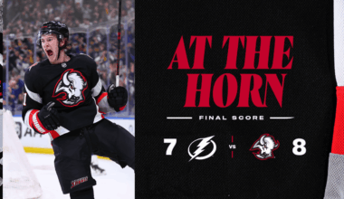 At the Horn | Sabres 8 - Lightning 7