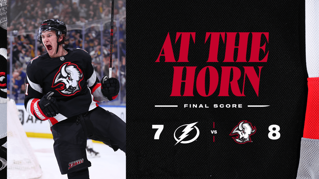 At the Horn | Sabres 8 - Lightning 7