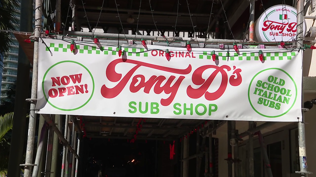 <div>Tony D's Sub Shop</div>
