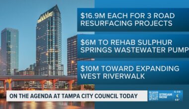 Notable agenda items at the Tampa City Council on Thursday
